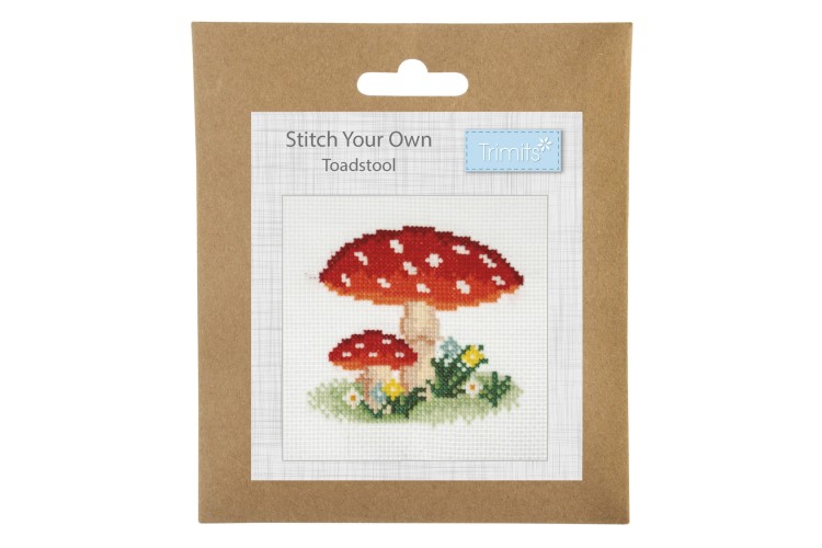 Counted Cross Stitch Kit Toadstool