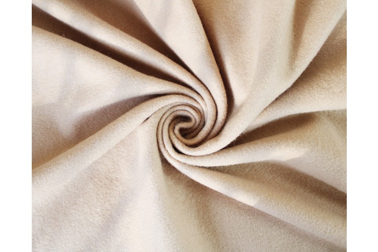 Plain Wool Look Camel 55% Acrylic 45% Nylon 150cm