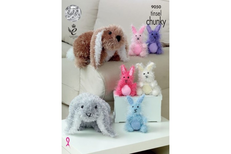Rabbits: Knitted in Tinsel Chunky - 9050
